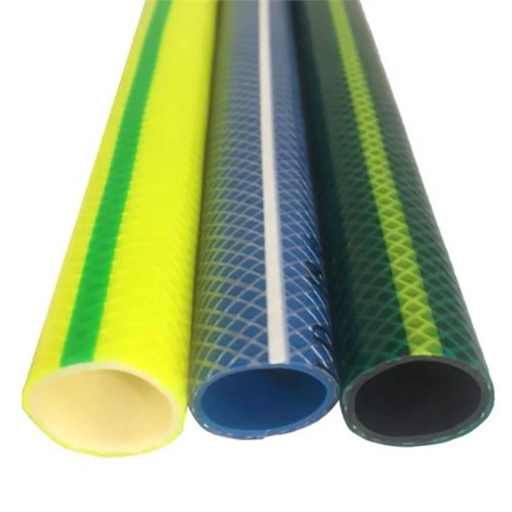 PVC green braided pipe-1